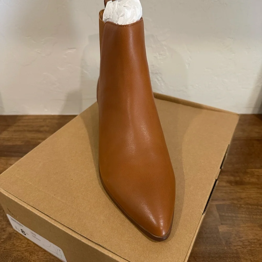 J. Crew Brown Ankle Booties - Picture 3 of 3